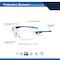 Ge Safety Glasses, Anti-Scratch, Clear Lens, Blue Frame GE103C - alternate 4
